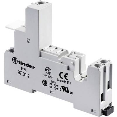 Finder 97.01.7 Relay socket (L x W x H) 64.9 x 15.8 x 82.9 mm 1 pc(s)