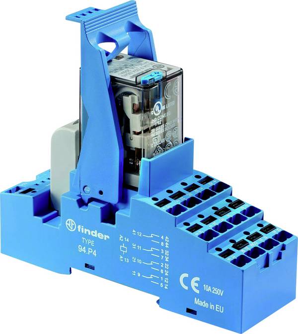 Finder 58.P4.9.110.0050 Crossbar switch 110 V DC 7 A 4 change-overs Piece 10 pc(s)