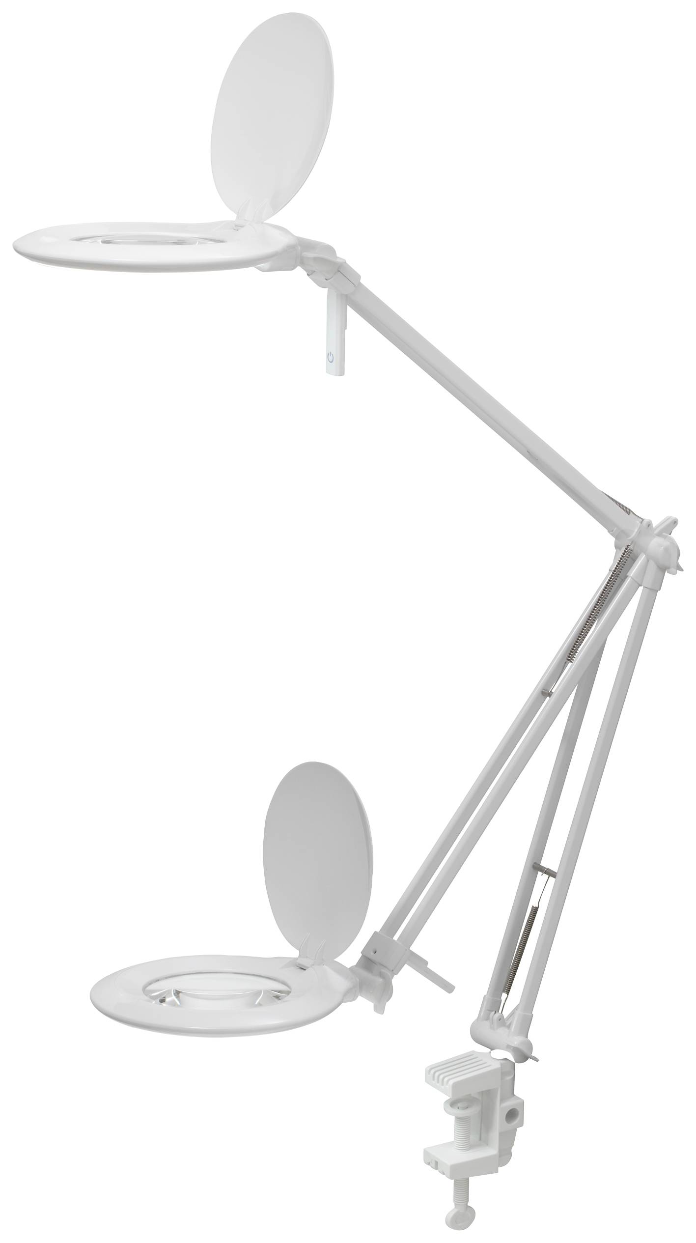 TOOLCRAFT TO-7425342 Clamp-on magnifying lamp 110 mm 8.5 W Magnification=2.25 x 110 mm 2021 Energy Efficiency Class F (A-3