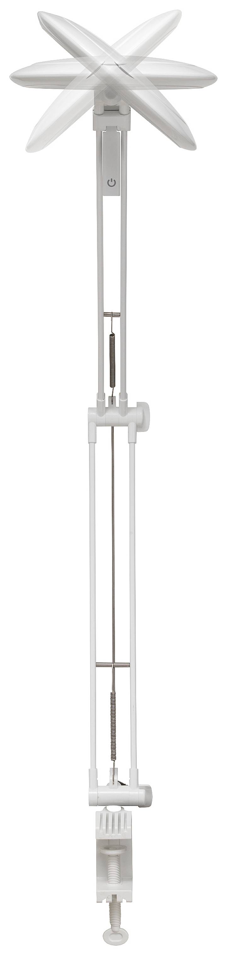 TOOLCRAFT TO-7425342 Clamp-on magnifying lamp 110 mm 8.5 W Magnification=2.25 x 110 mm 2021 Energy Efficiency Class F (A-5