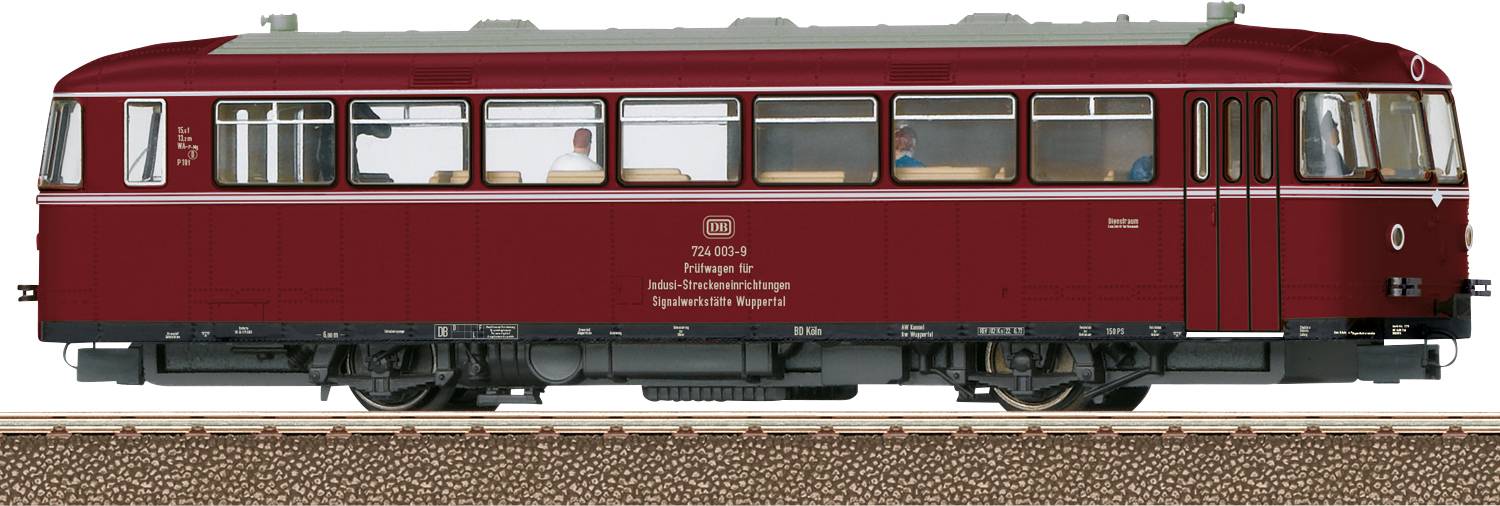 Image of TRIX H0 25958 H0 Indusi measuring wagon BR 724 of DB
