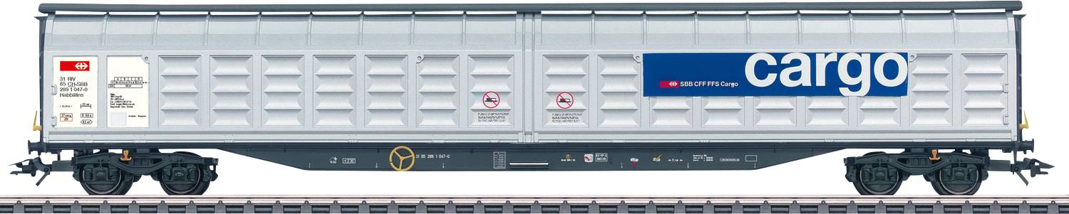 Image of Maerklin 48055 H0 SLIDING WALL WAGON OF SBB