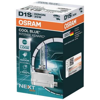 OSRAM 66140CBN-HCB Ampoule xénon Xenarc Cool Blue D1S 35 W 85 V - Conrad  Electronic France