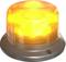 Yellow warning light that flashes. It signals danger or requires special attention. Commonly used on vehicles or at construction sites.