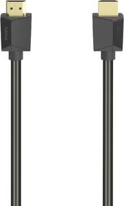 Hama HDMI Cable HDMI-A plug, HDMI-A plug 5.00 m Black 00200704 4K UHD HDMI cable