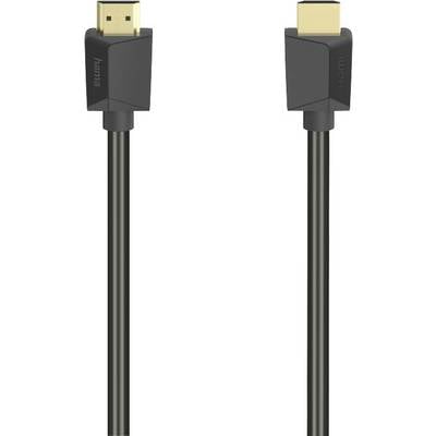 'Black HDMI cable with gold-plated connectors, suitable for connecting audio and video devices.'
