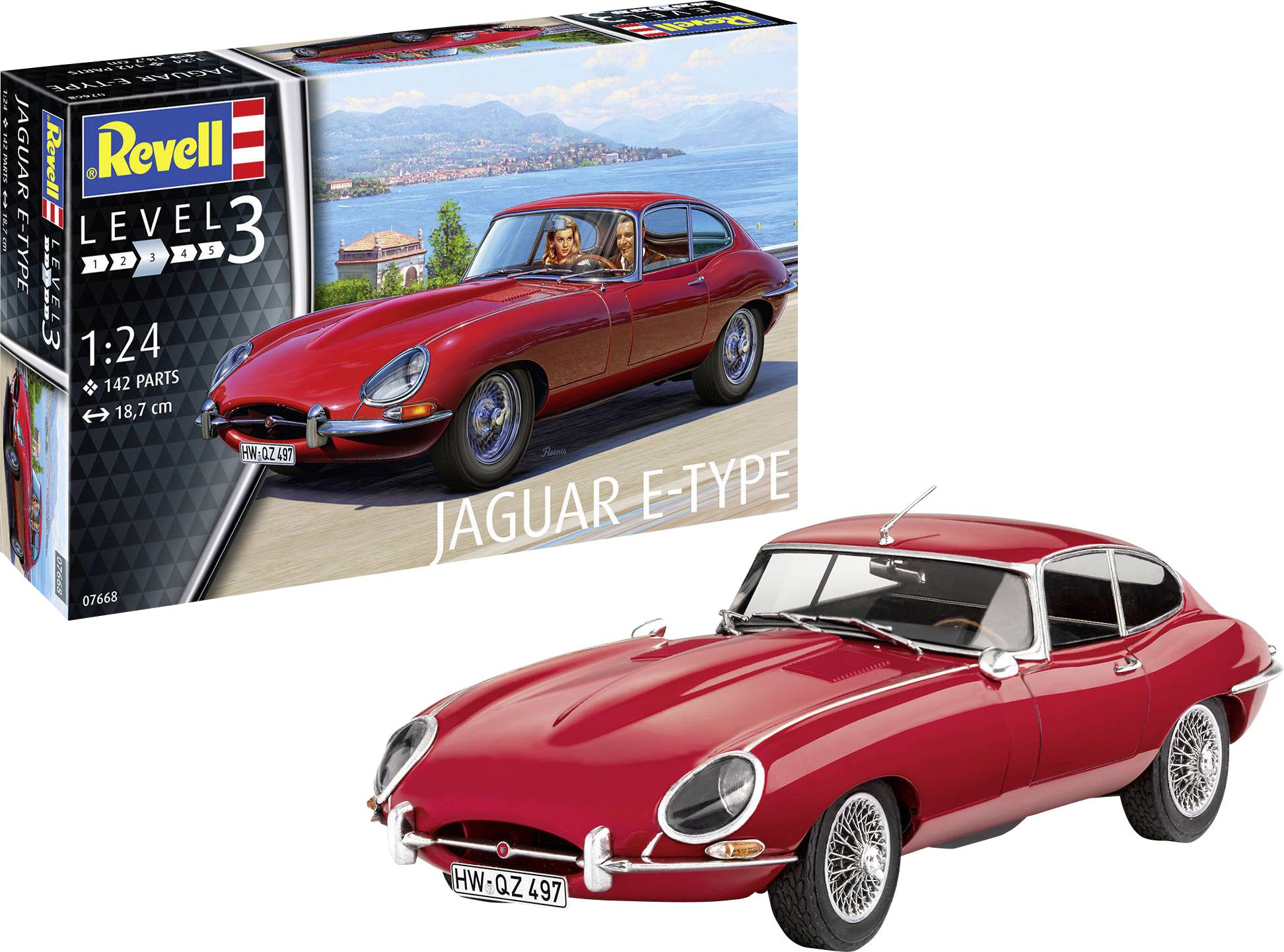 jaguar plastic model car kits