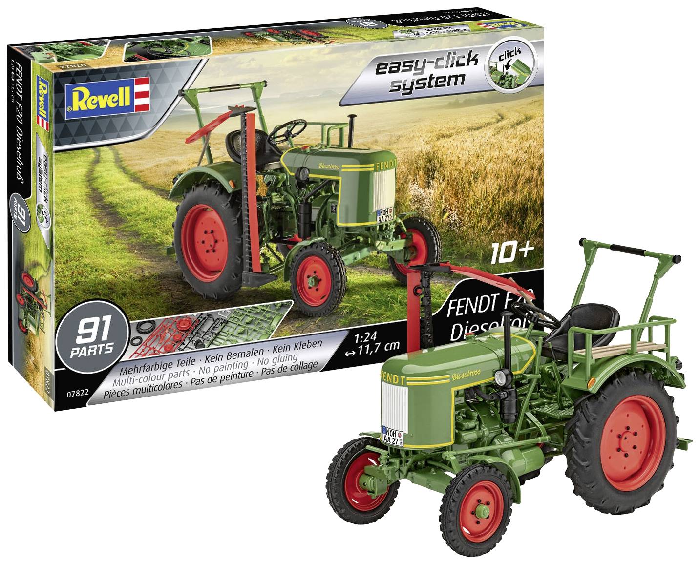 Revell Fendt F20 Dieselroß 1:24 Bulldog