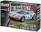 'Revell model kit: Ford GT40 in Blue and Orange, Le Mans 1968 & 1969, Scale 1:24. The car in action is shown on the packaging.'