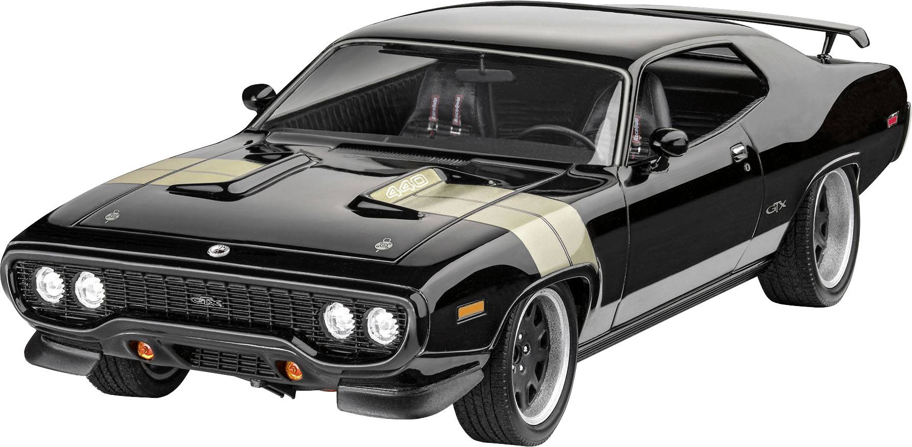Revell RV 1:24 Fast & Furious - Dominics 1971 Plymouth GTX 1:24 Model car-10