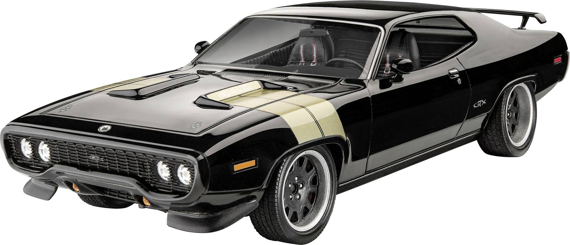 Revell RV 1:24 Fast & Furious - Dominics 1971 Plymouth GTX 1:24 Model car-11