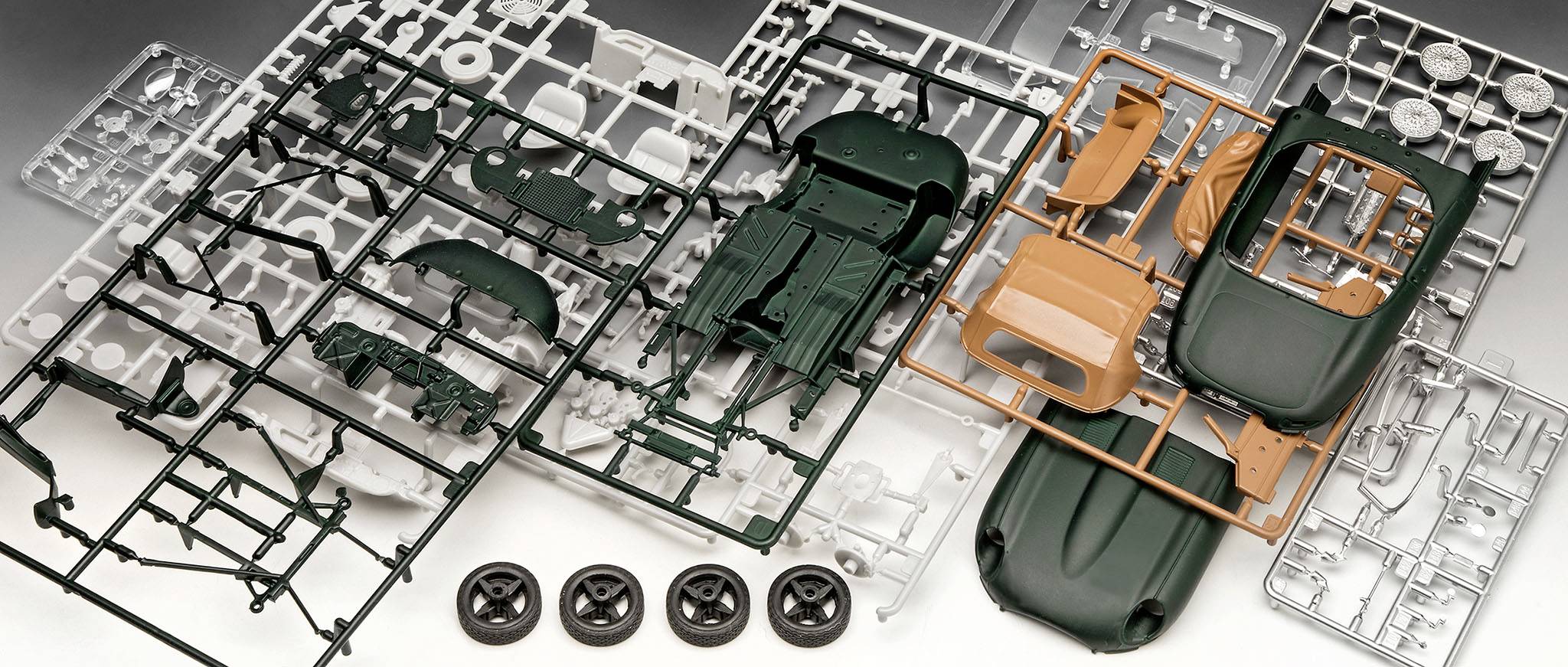 Revell RV 1:24 Jaguar E-Type Roadster 1:24 Model car-5