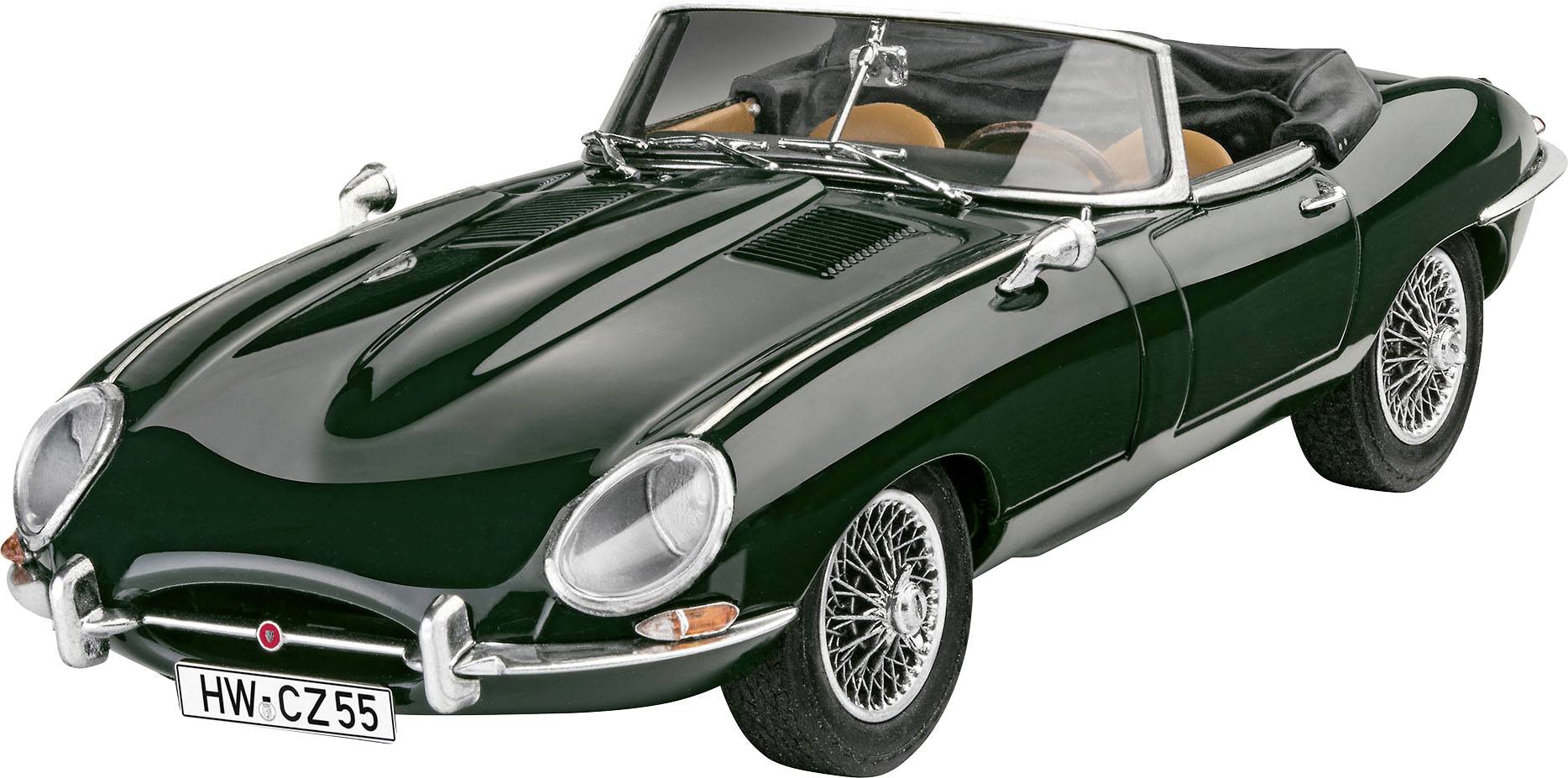 Revell RV 1:24 Jaguar E-Type Roadster 1:24 Model car-8