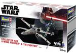 X-Wing Fighter + TIE Fighter collector set