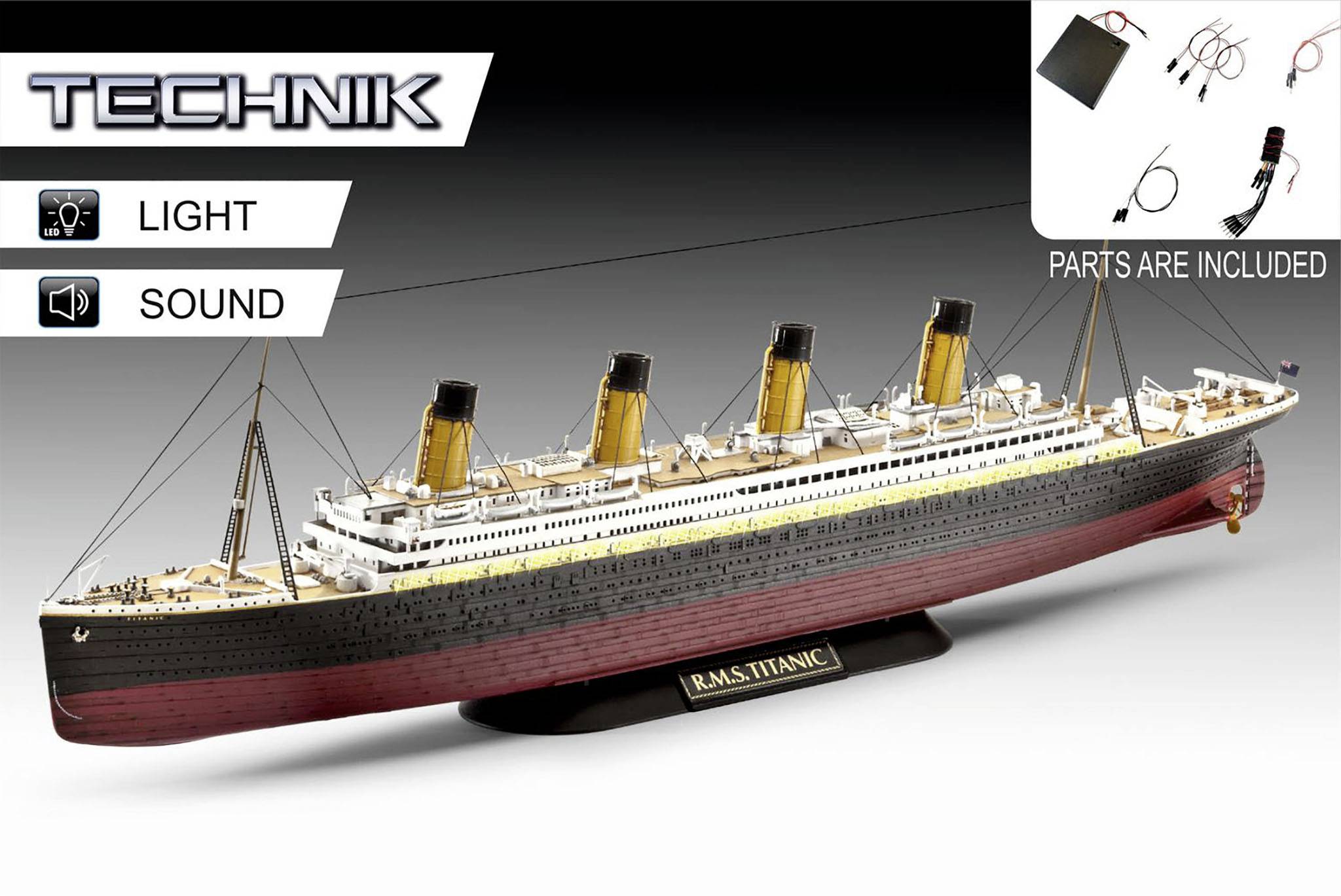 Revell 00458 RV 1:400 RMS Titanic - Technik Maquette de bateau 1:400 -  Conrad Electronic France