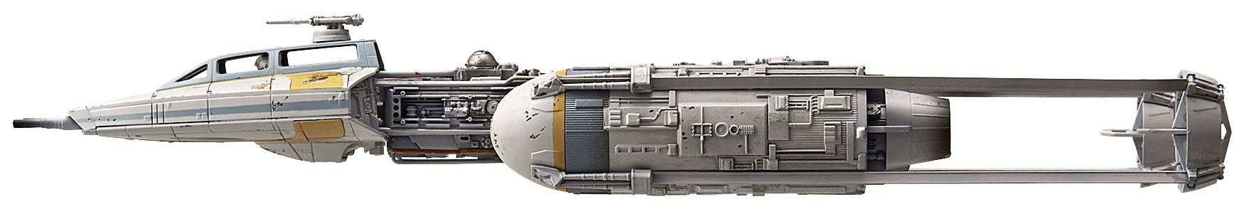 Image of Revell 01209 Y-wing Starfighter - Bandai Sci-Fi spacecraft assembly kit 1:72