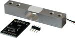 10 kg load cell including amplifier board, HX711-24 bit A/D converter