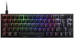 ducky ONE 2 SF Gaming Keyboard, MX-Red, RGB LED - Black