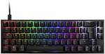 ducky ONE 2 SF Gaming Keyboard, MX-Speed-Silver, RGB LED - black