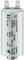 Cylindrical capacitor with markings: '400 VAC', '10 µF', '50/60 Hz'.