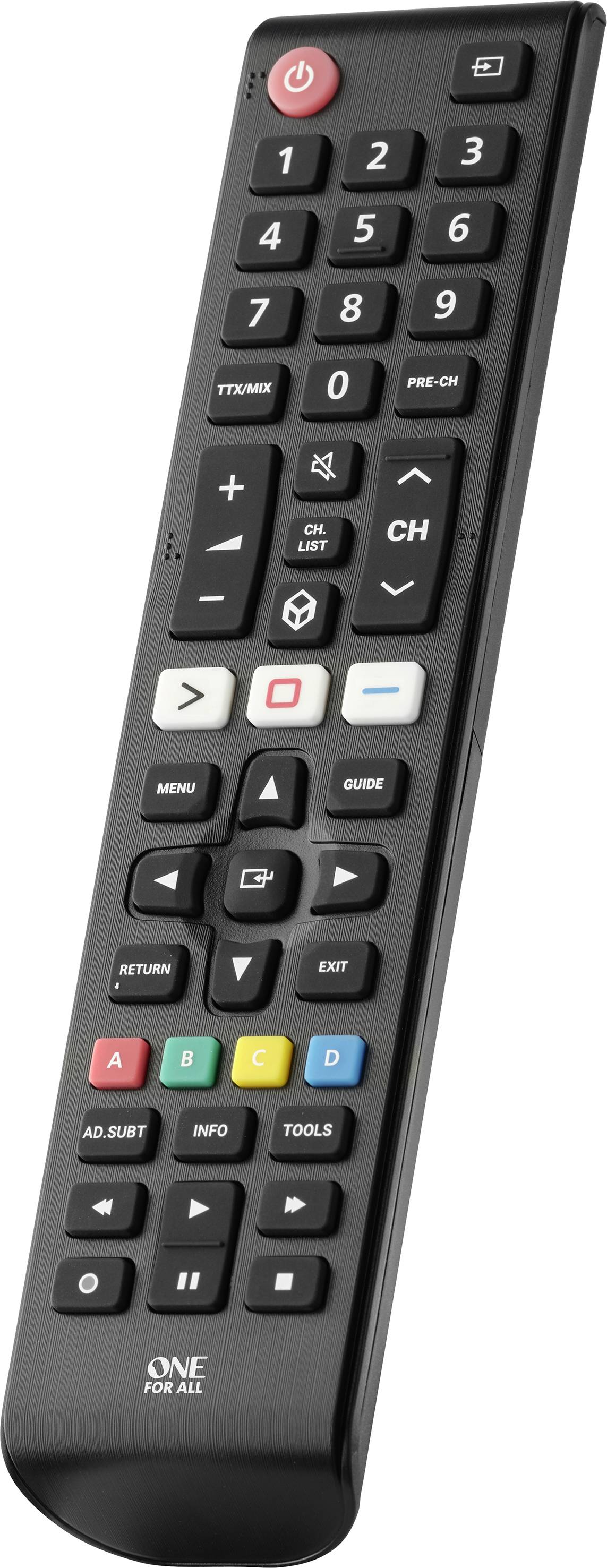One For All Samsung 2.0 Samsung Remote control Black