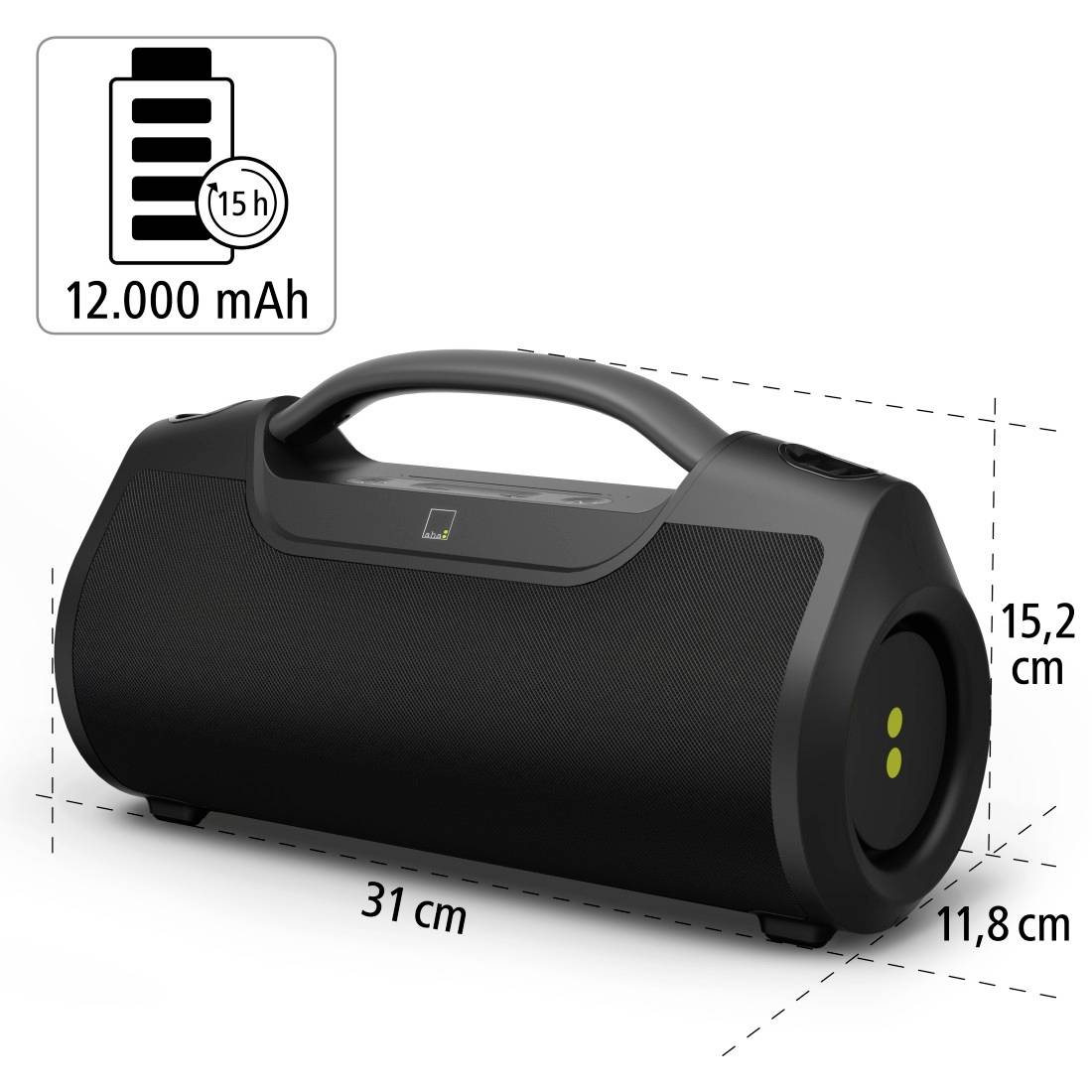 Buy aha Elektronik N-ERGY Bluetooth speaker Aux, Outdoor