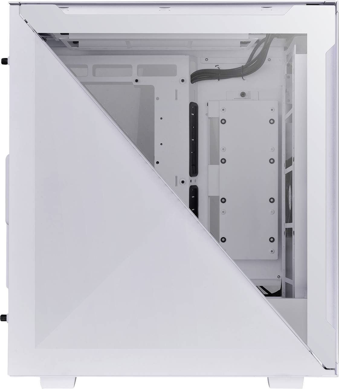 Thermaltake Divider 500 TG Air Snow Midi tower PC casing White 2 built-in fans, Window, Dust filter-3