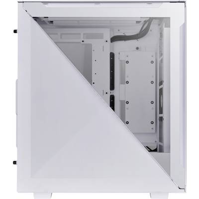 Thermaltake Divider 500 TG Air Snow Midi tower PC casing White 2 built-in fans, Window, Dust filter-3