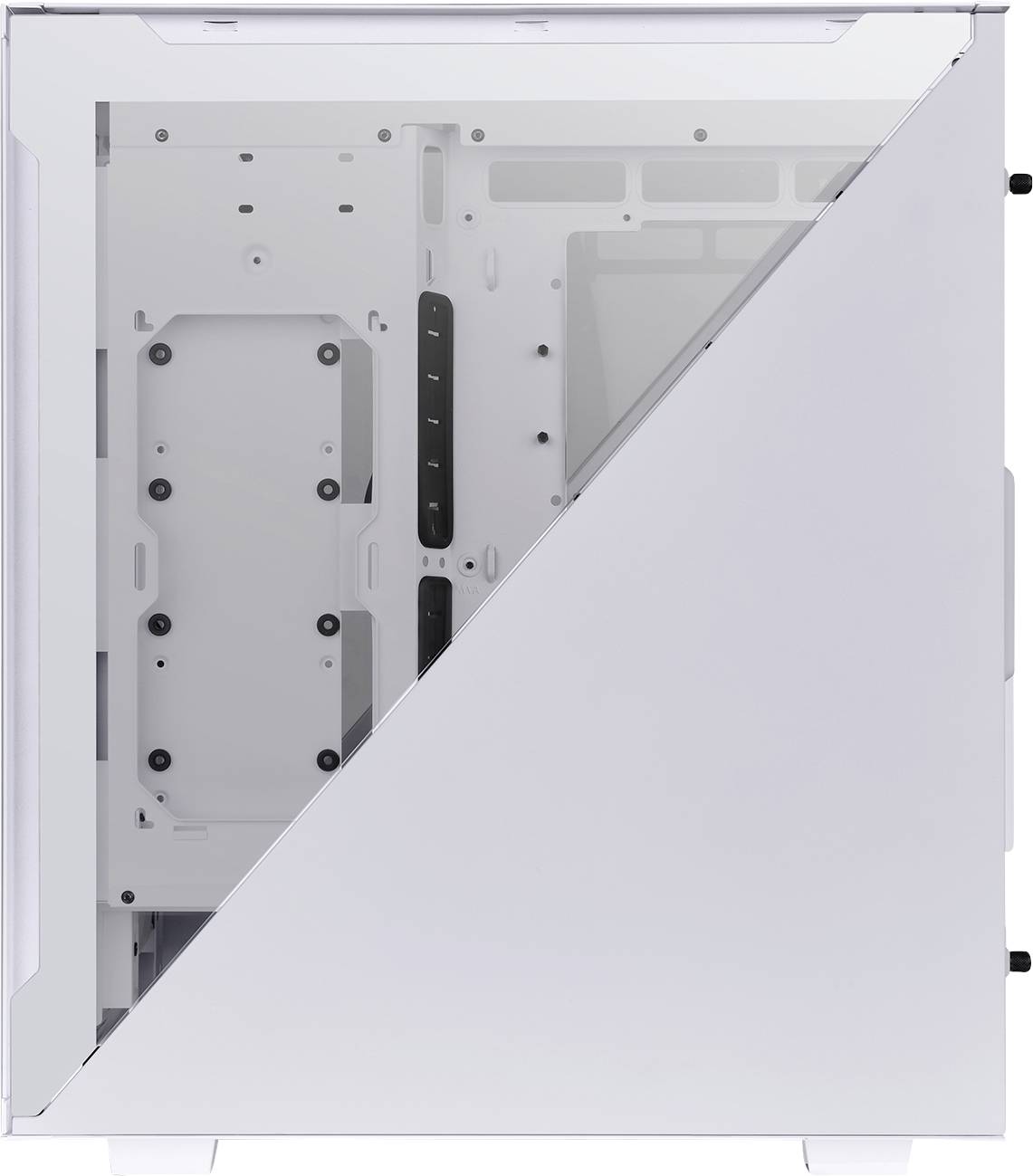 Thermaltake Divider 500 TG Air Snow Midi tower PC casing White 2 built-in fans, Window, Dust filter-5