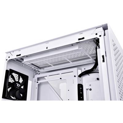 Thermaltake Divider 500 TG Air Snow Midi tower PC casing White 2 built-in fans, Window, Dust filter-17