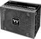 Casing of a high-performance PC power supply with the inscription 'Toughpower TF1 1550W' in black and grey.