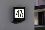 LED outdoor wall lamp Padea with motion detector and twilight sensor IP44 198x71mm 3000K 8.5W 1000lm 230V anthracite plastic twilight sensor