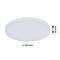 Round, white ceiling light with a diameter of 300 mm and a height of 66 mm.