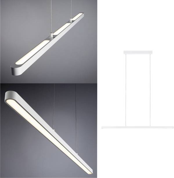 Paulmann Lento Pendell 79901 Pendant light LED (monochrome) LED White