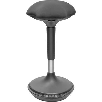 Digitus Sit stand chair DA-90422 Black, Black (RAL 9005) DA-90422