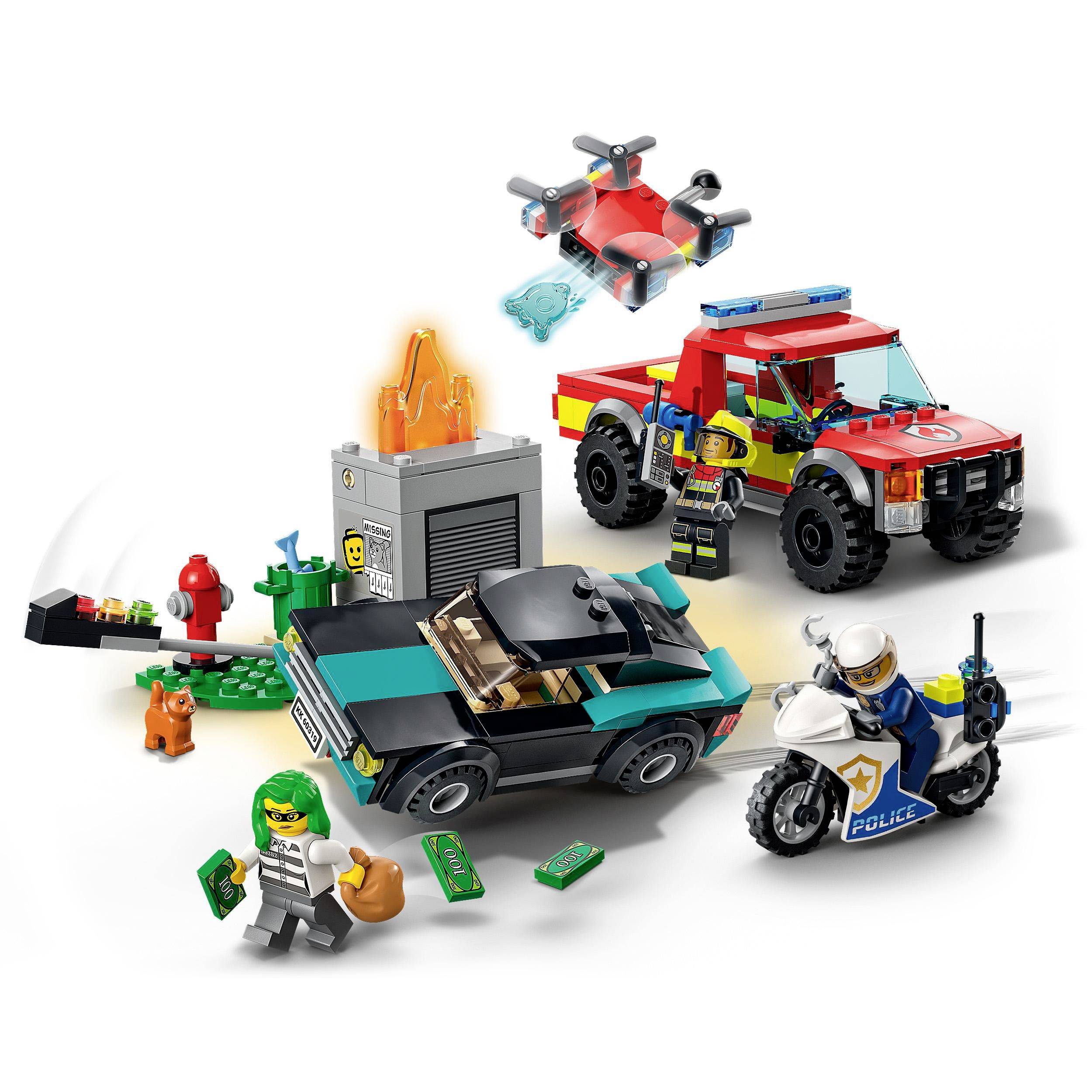 60319 LEGO® CITY Fire fighting and chase-6