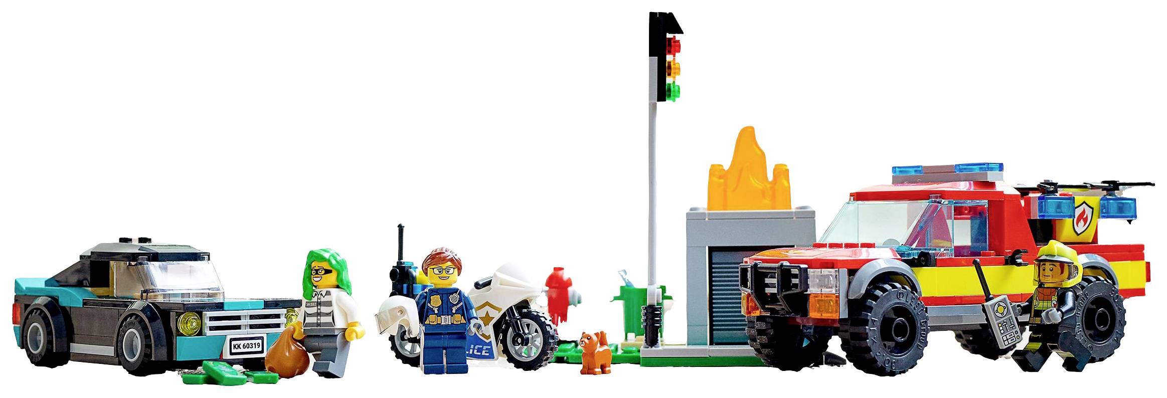 60319 LEGO® CITY Fire fighting and chase-2