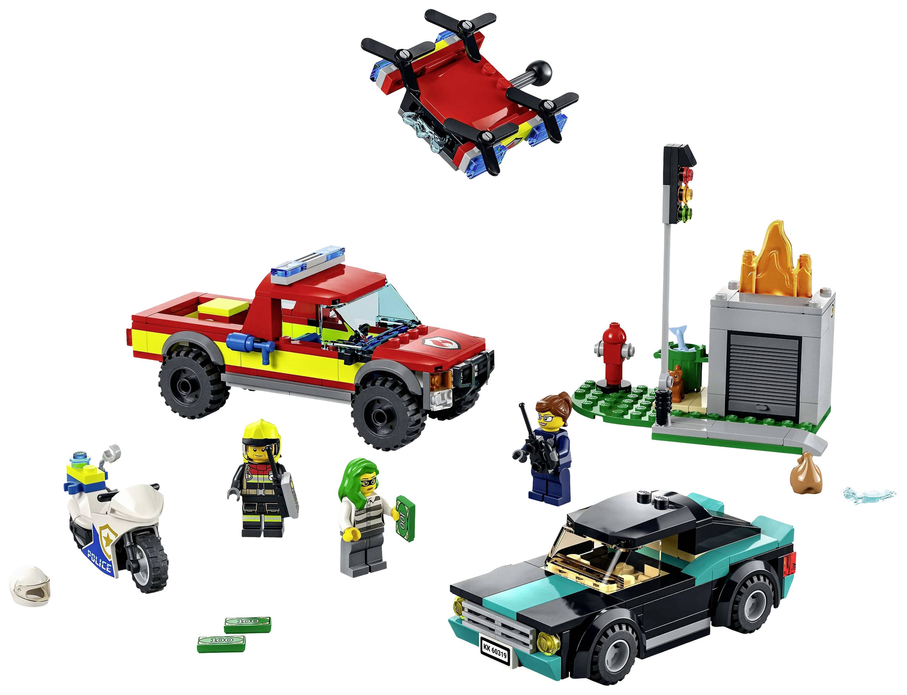60319 LEGO® CITY Fire fighting and chase-3