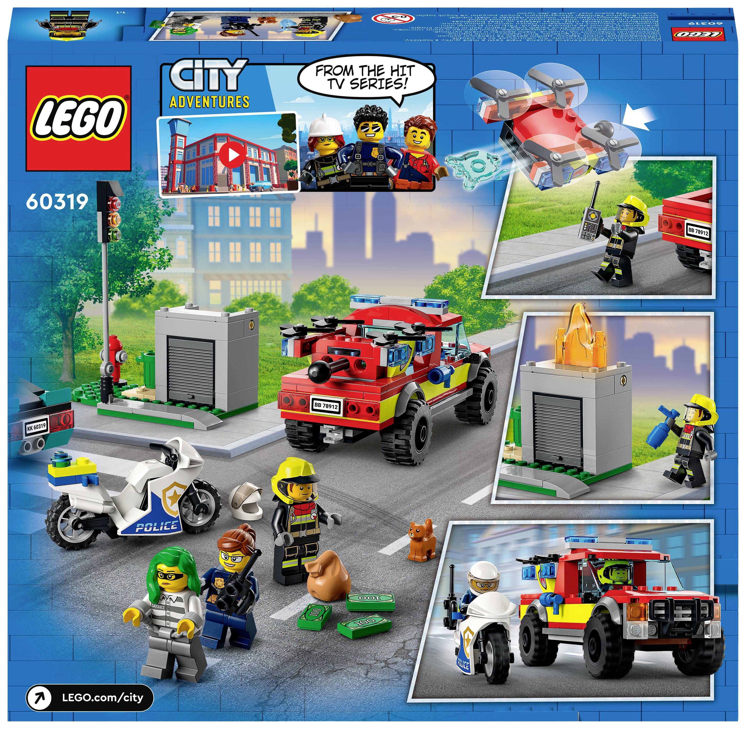 60319 LEGO® CITY Fire fighting and chase-4