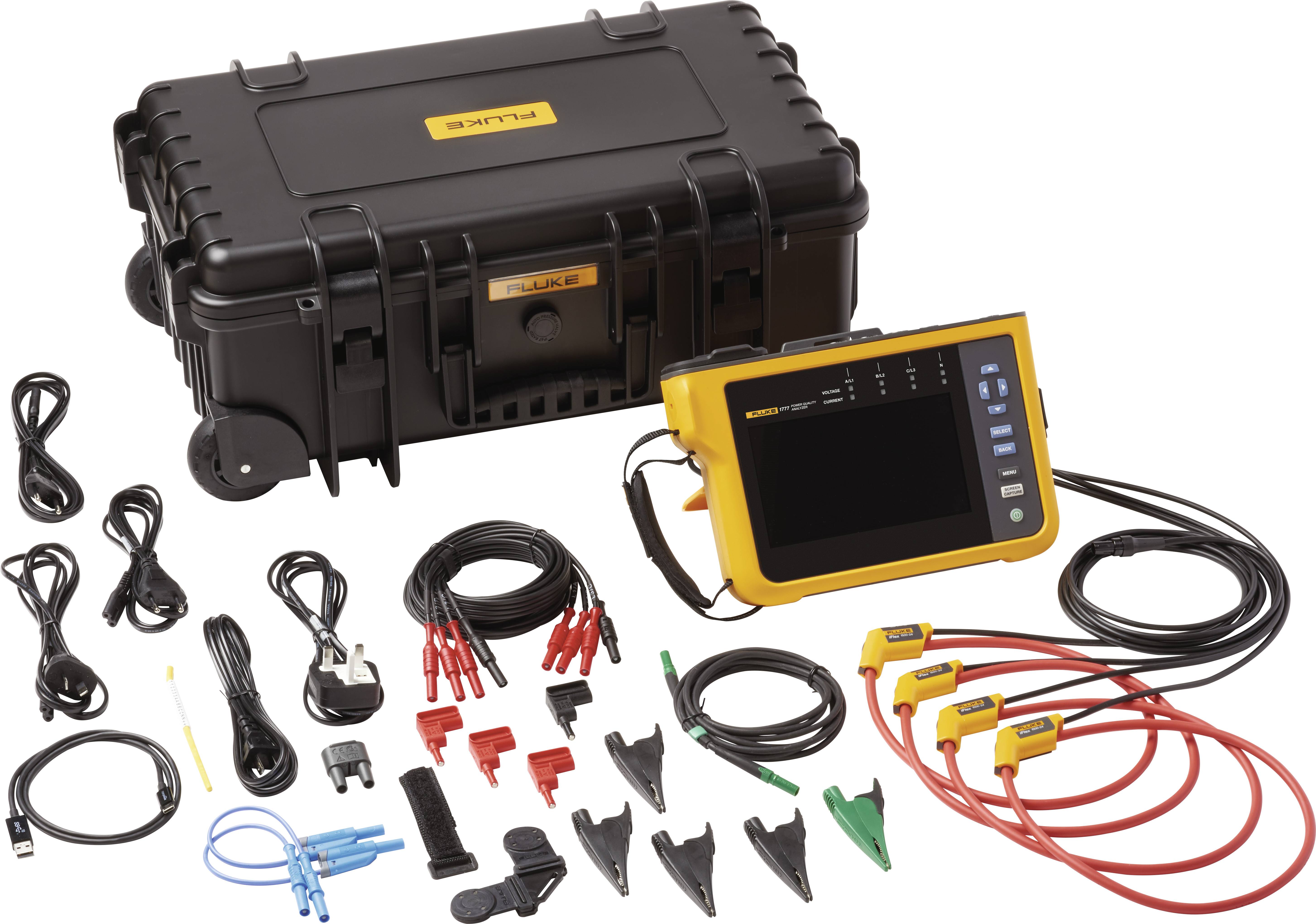 Fluke 1773, Power Quality Analyzer Network Diagnostics Data Logger ...