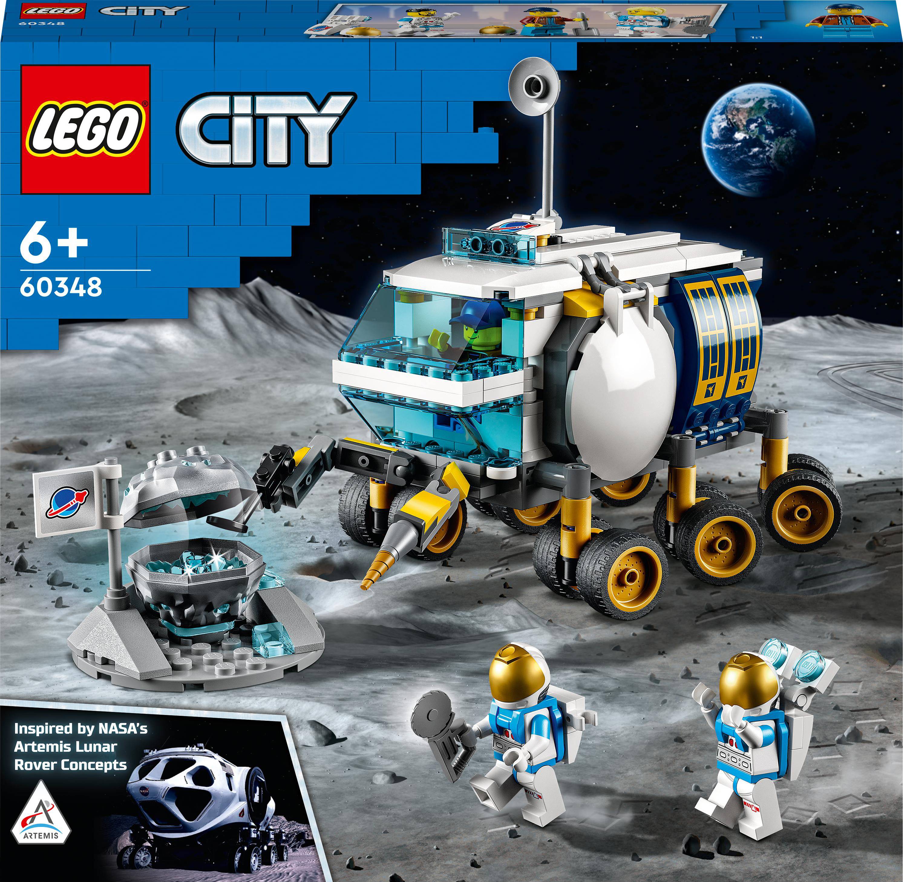 ødemark hjælpemotor Overskæg 60348 LEGO® CITY Moon Rover | Conrad.com