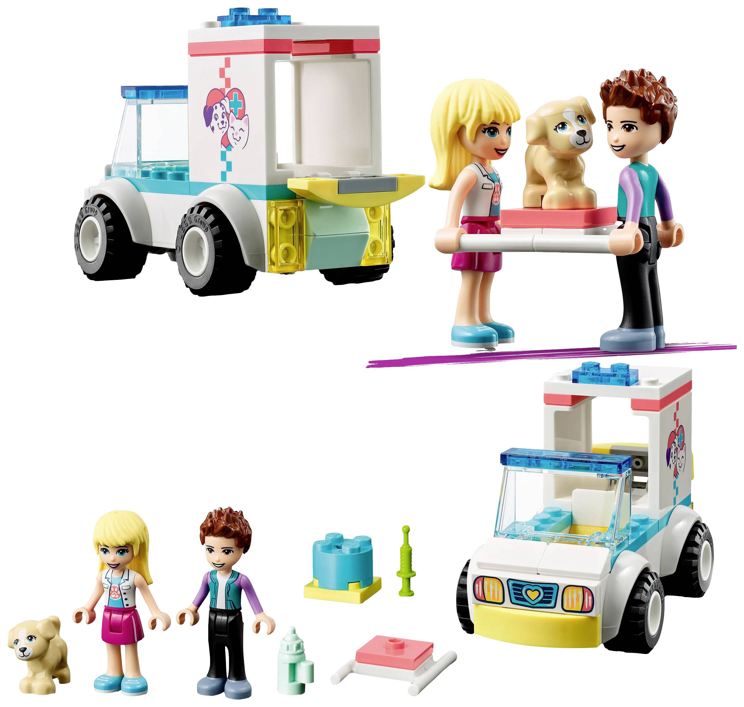 41694 LEGO® FRIENDS Animal rescue wagon | Conrad.com