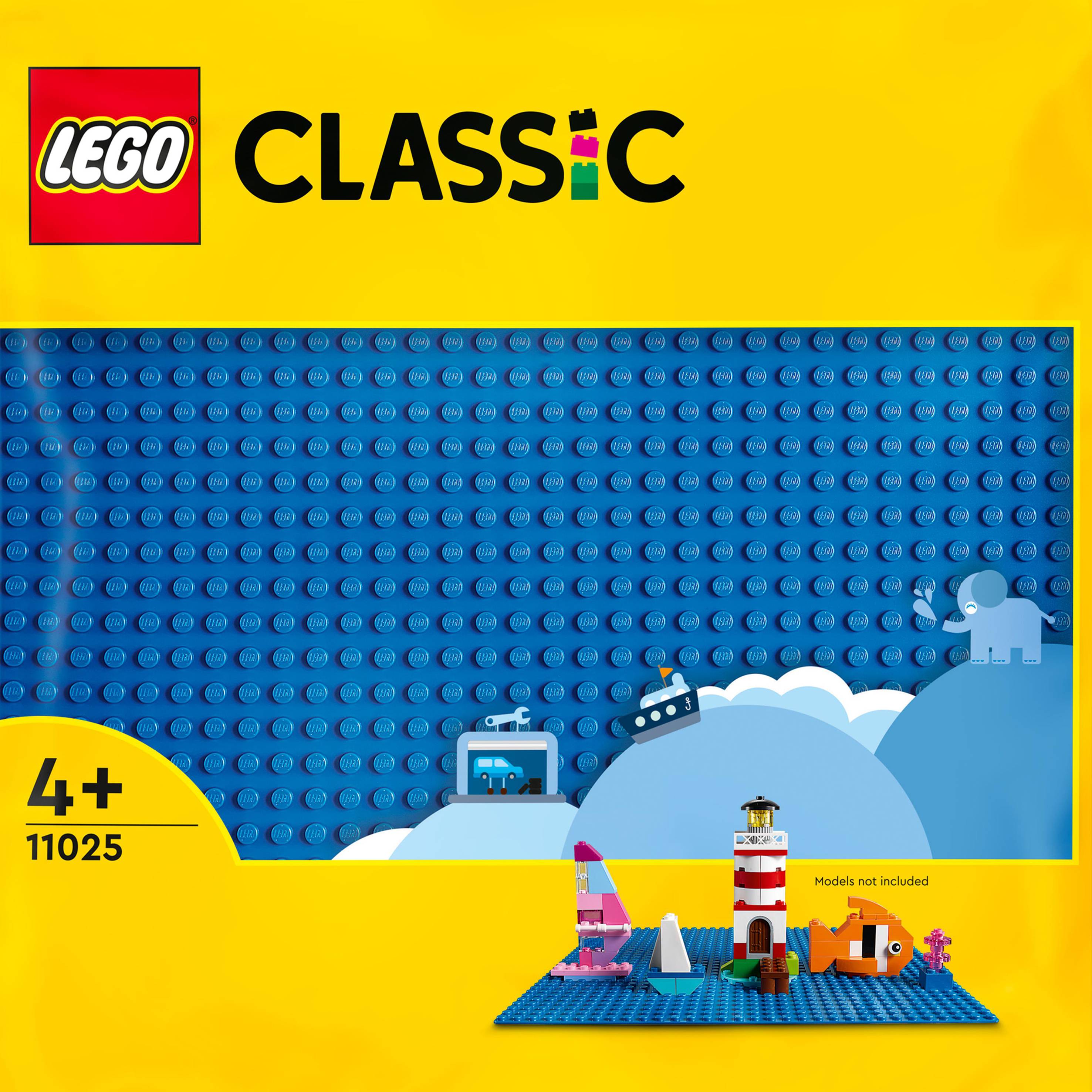 Image of 11025 LEGO® CLASSIC Blue construction plate