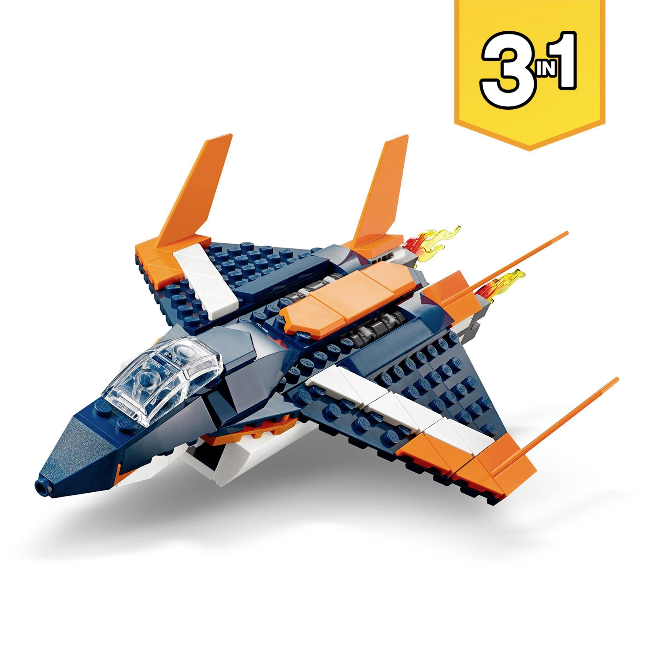 Lego creator fighter jet sale