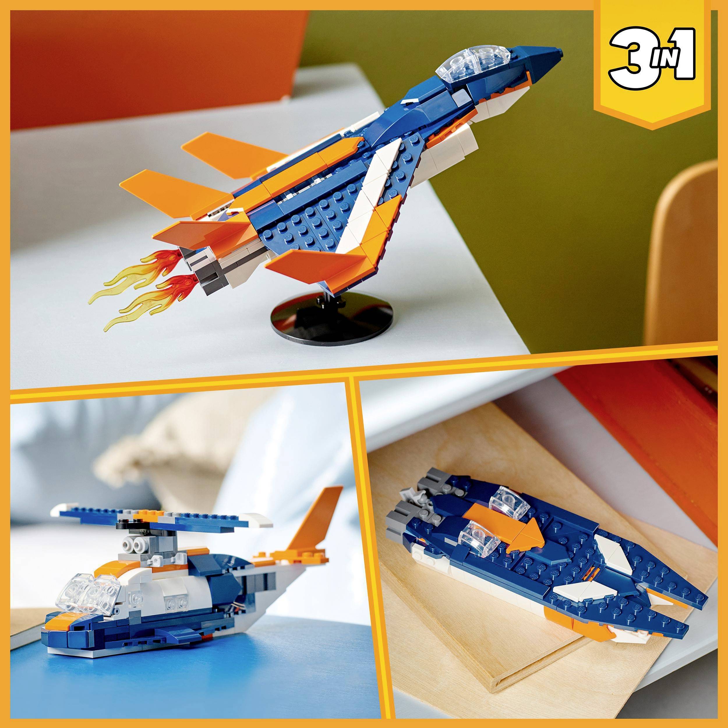 31126 LEGO® CREATOR Supersonic jet | Conrad.com