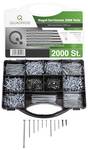 Steel nail assortment - 2000 pcs.