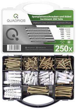 Quadrios 2109SA046 Wall plug box Content 250 pc(s)