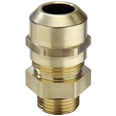 Wiska 10065107 Cable gland shockproof, with strain relief, with seal M56  Brass (Ni-plated) Ecru 1 pc(s)