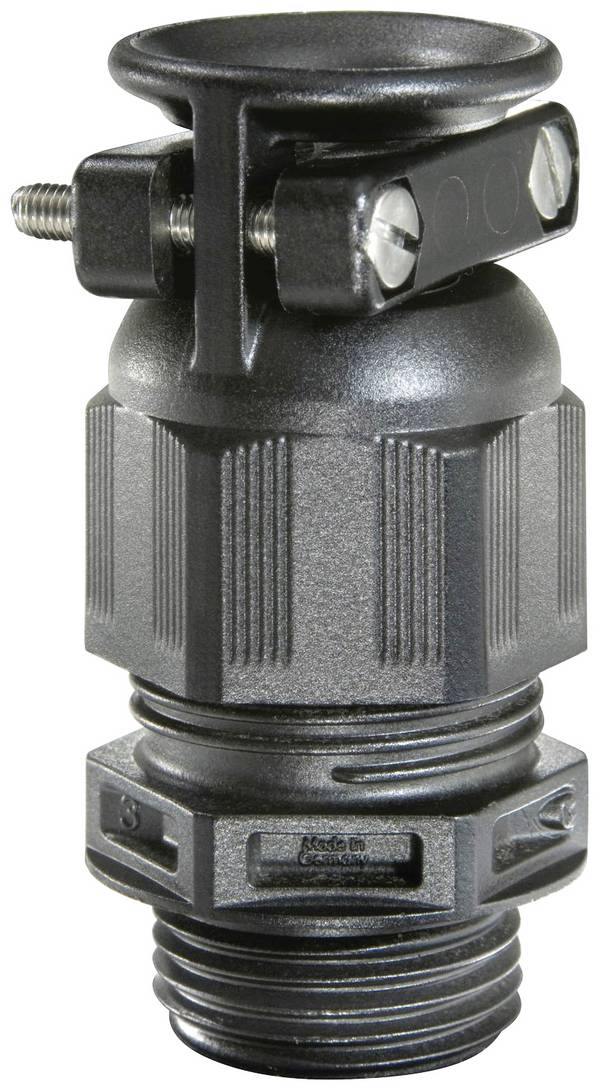 Wiska 10100455 Cable gland shockproof, with strain relief, with seal M20 Polyamide Black (RAL 9005) 50 pc(s)