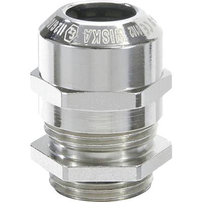 Wiska 10101087 Cable gland shockproof, with strain relief, with seal 1 1/4'' NPT  Brass (Ni-plated) Ecru 10 pc(s)